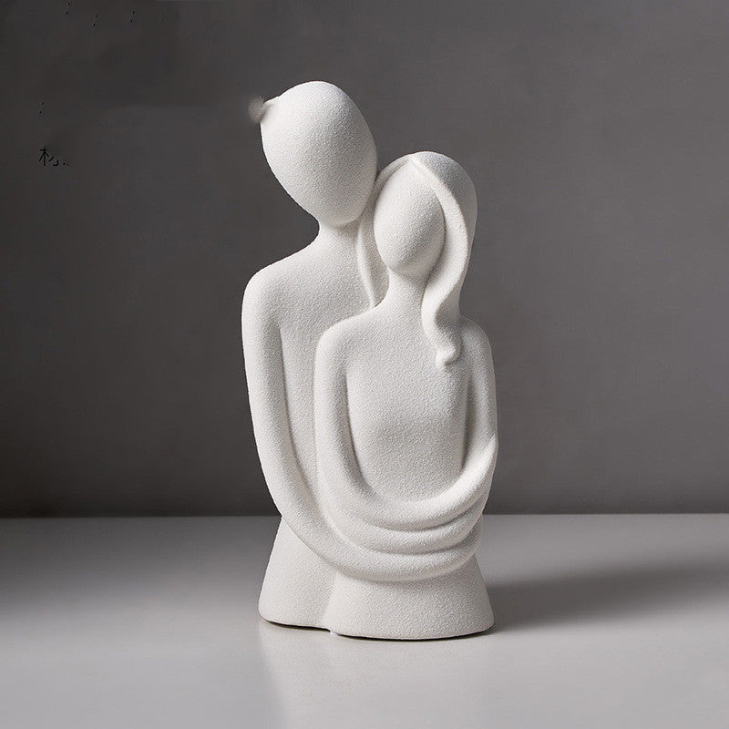 Modern Abstract Figure Sculpture