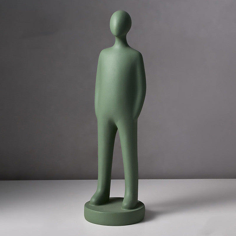 Modern Abstract Figure Sculpture