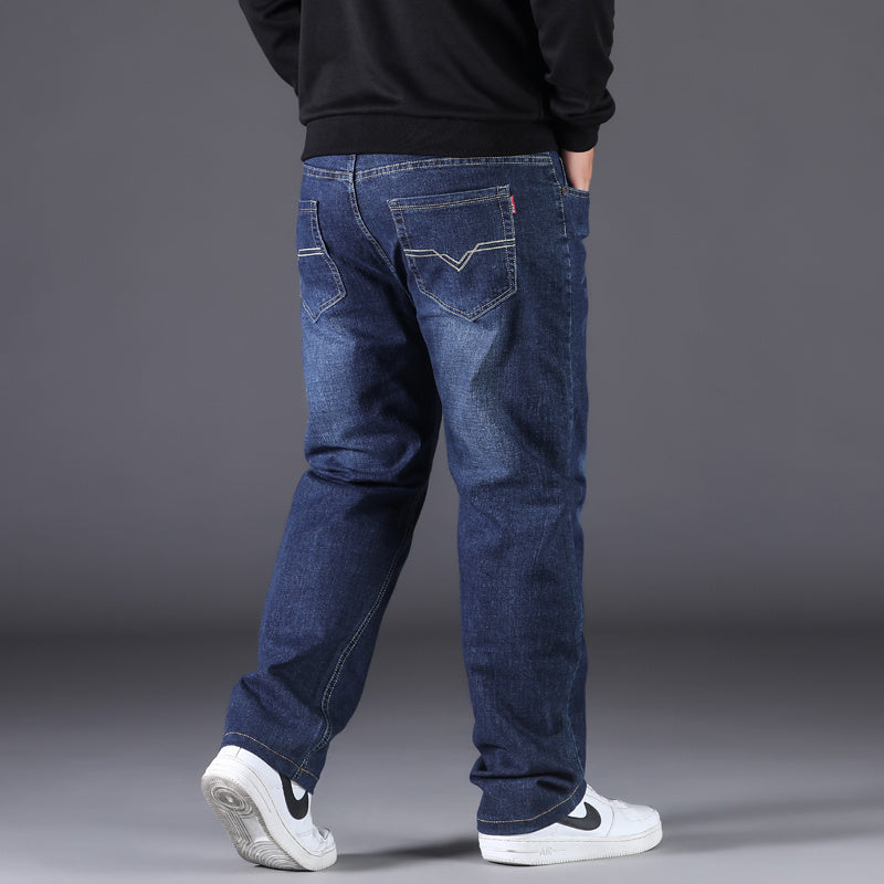 Men's Casual Straight Loose-Fit Pants
