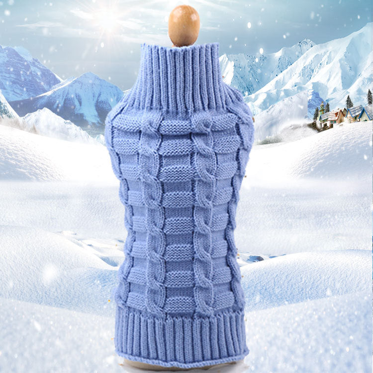 Cable-Knit Cashmere Pet Sweater