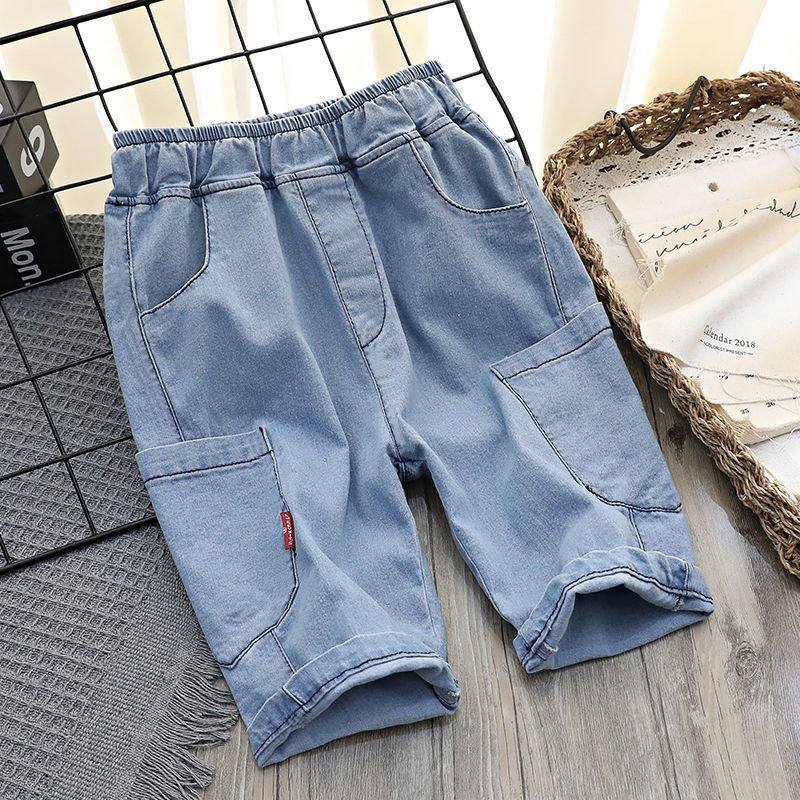Kids Cotton Loose Summer Pants