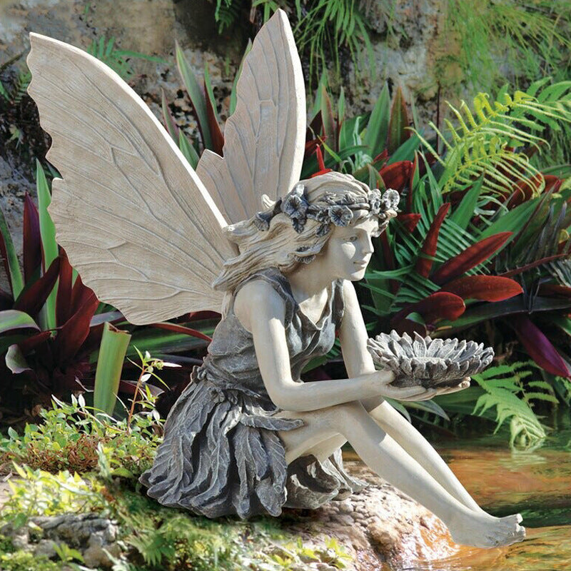 Resin Garden Fairy Statue