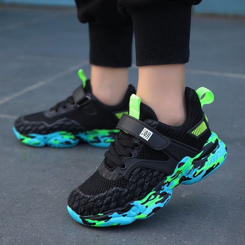 Boys Mesh Sports Sneakers