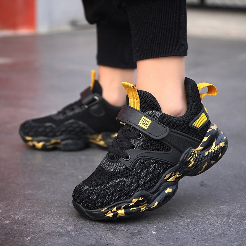 Boys Mesh Sports Sneakers