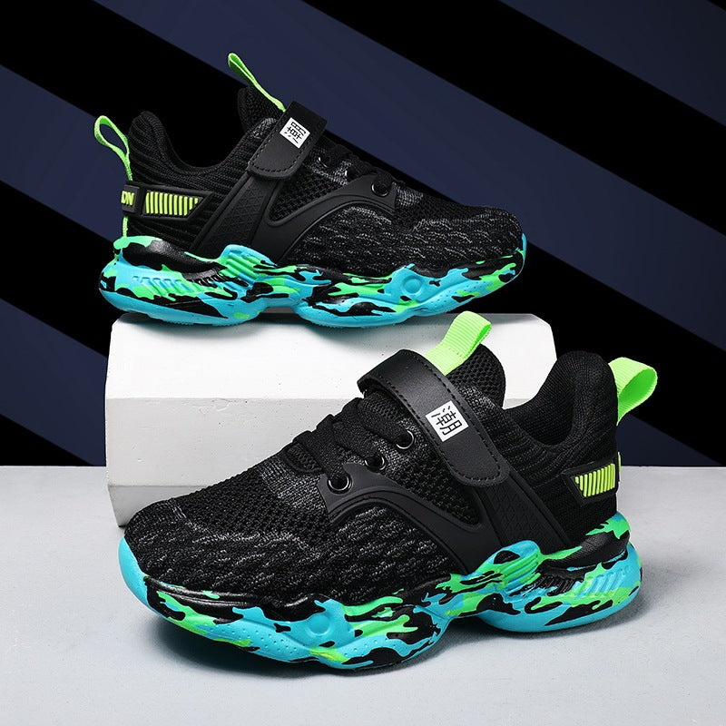 Boys Mesh Sports Sneakers