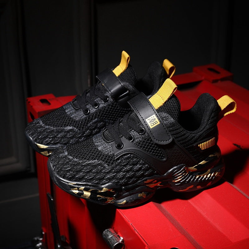 Boys Mesh Sports Sneakers