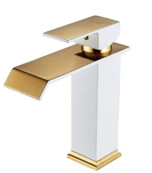 Brass Waterfall Bathroom Basin Faucet