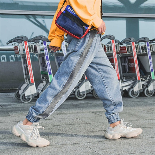 Men's Paneled Jeans