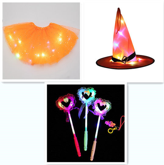 LED Light-Up Sequin Tutu Skirt