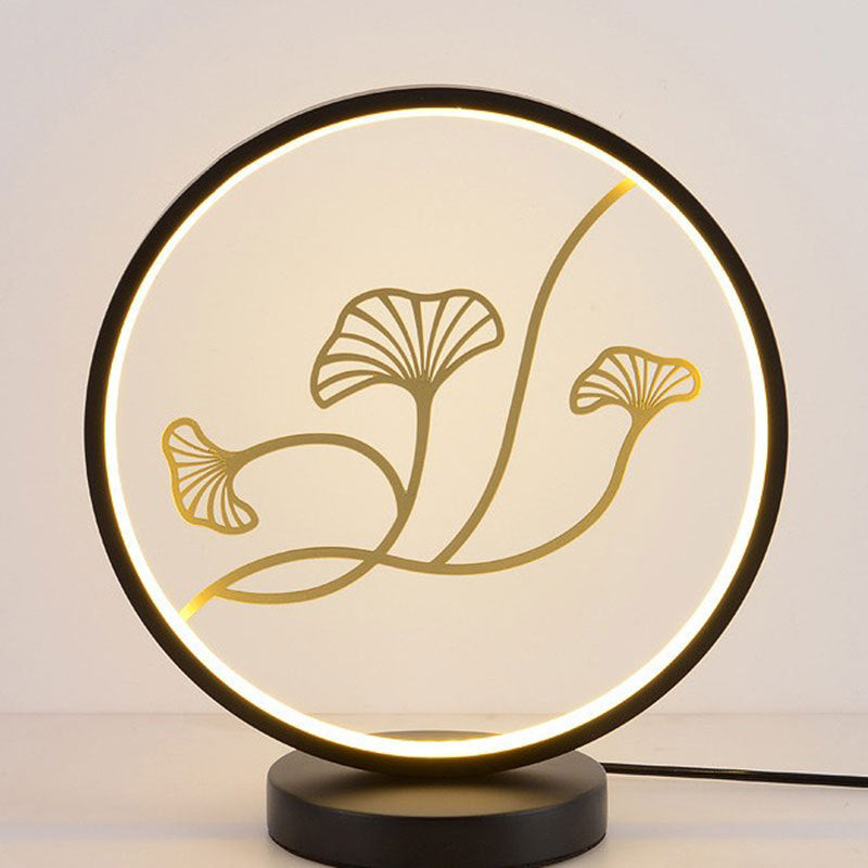 Chinese-Style Ceramic LED Table Lamp