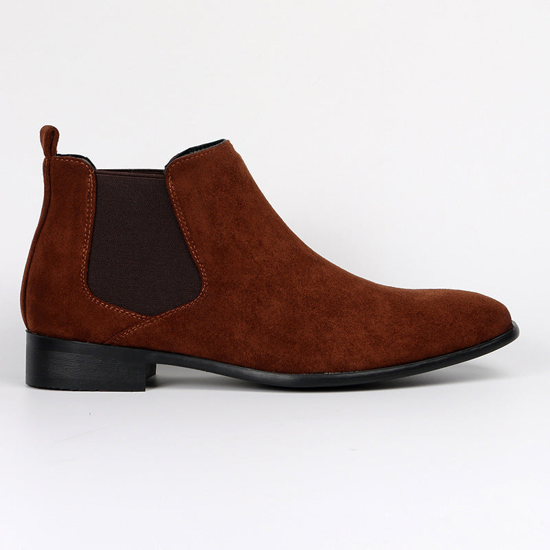 Men's Square-Toe Ankle Boots