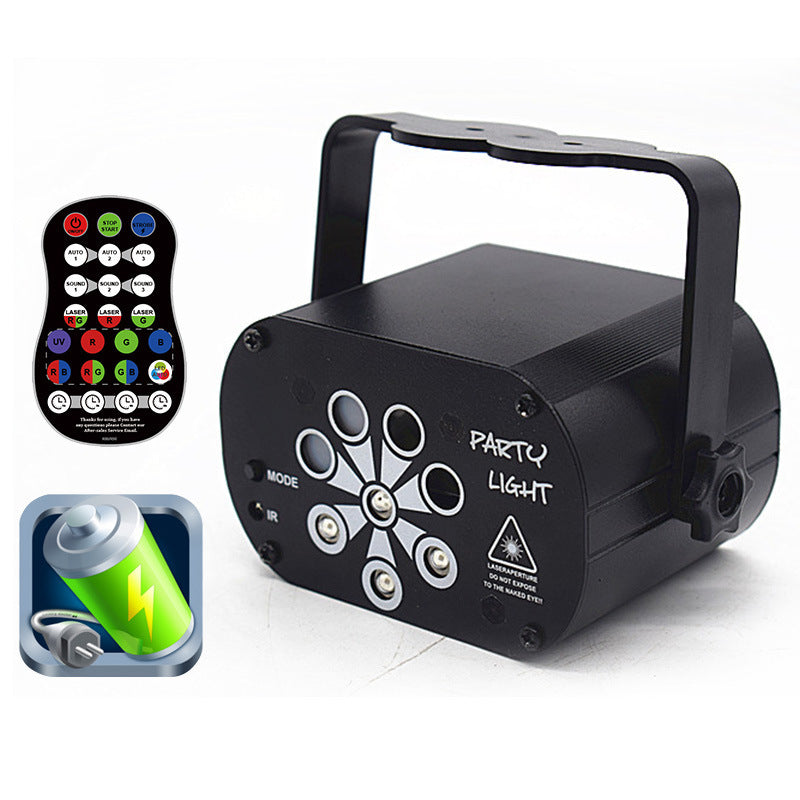 LED Disco Laser Stage Light