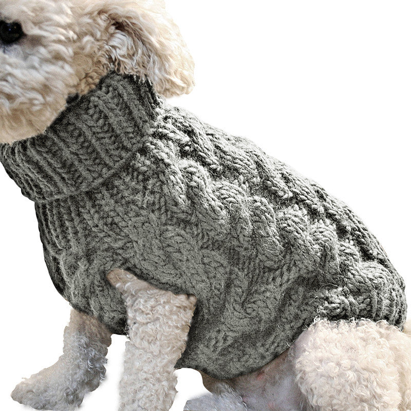 Winter Knit Pet Sweater
