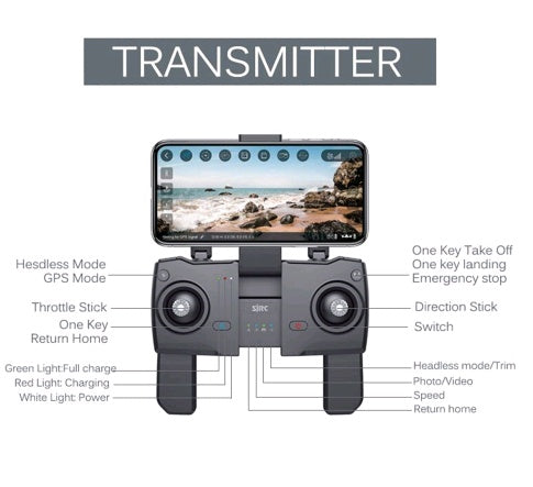 Folding Quadcopter Drone