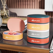 Weekly Pocket Pill Organizer with Cutter