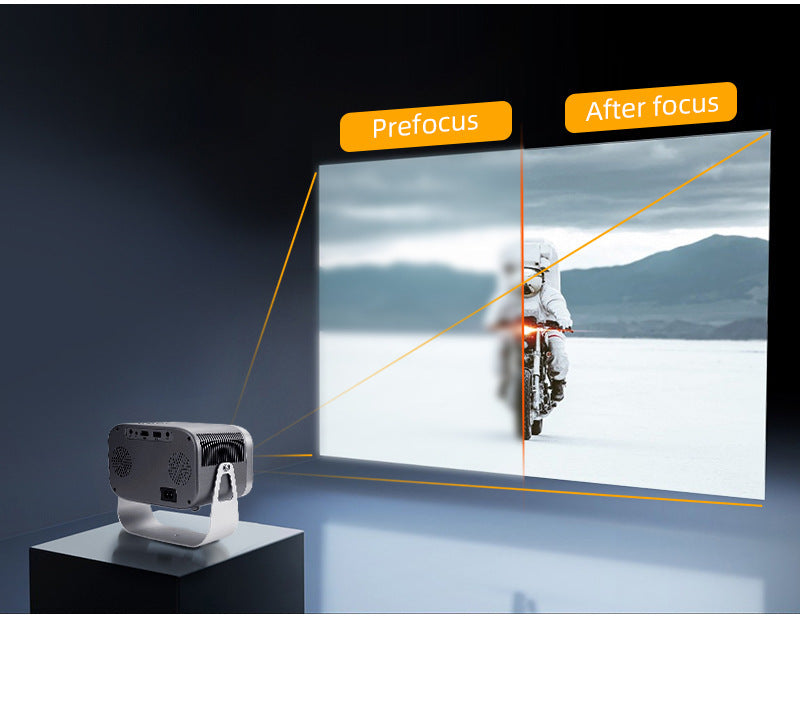 HD Portable Projector with Stand
