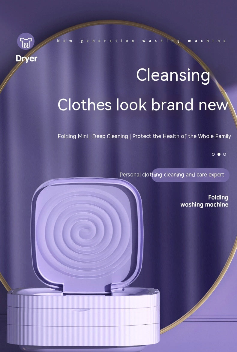 Folding Mini Washing Machine