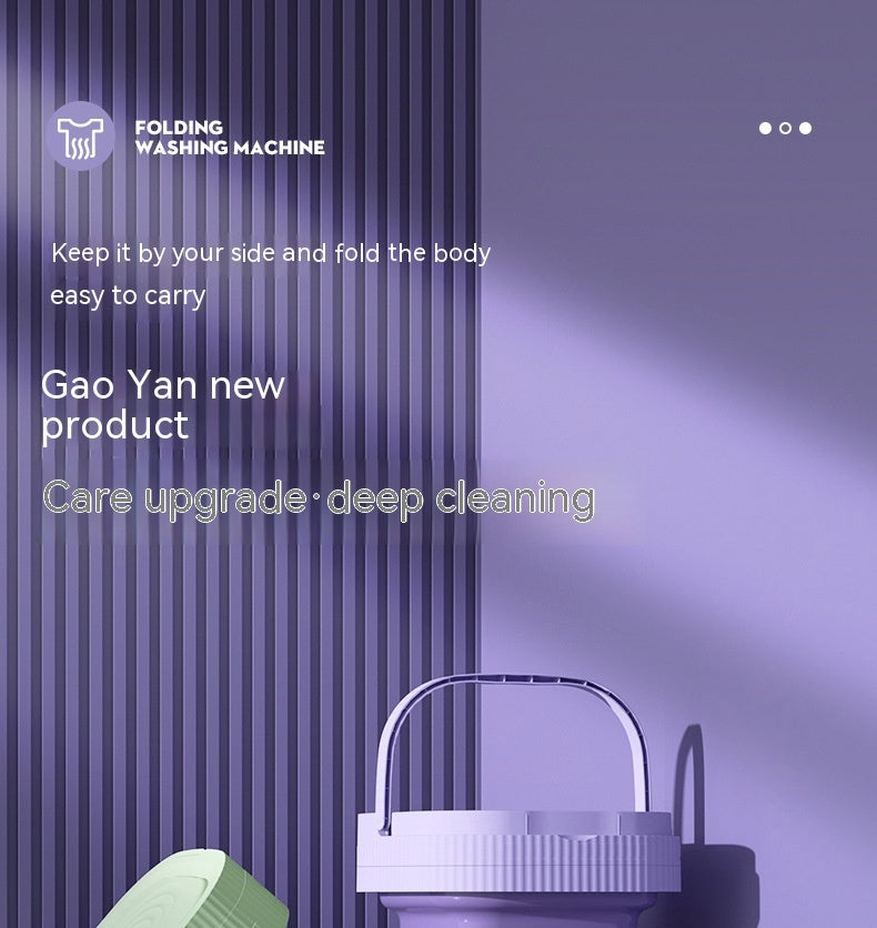 Folding Mini Washing Machine