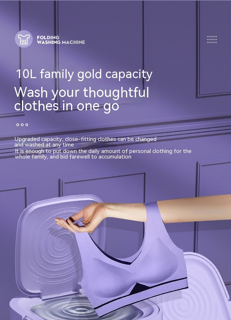 Folding Mini Washing Machine