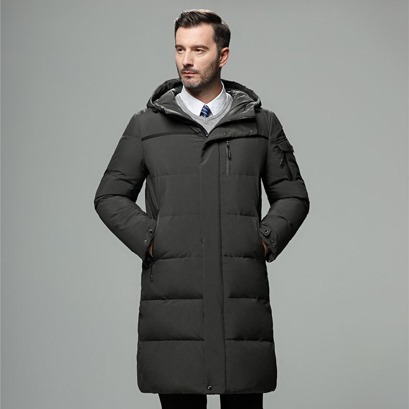 Men's Long Down Jacket