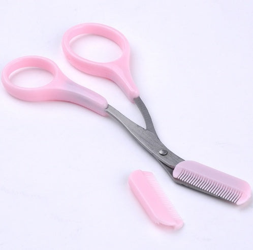 Brow Scissors with Comb