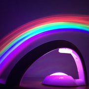 LED Rainbow Sky Projection Night Light