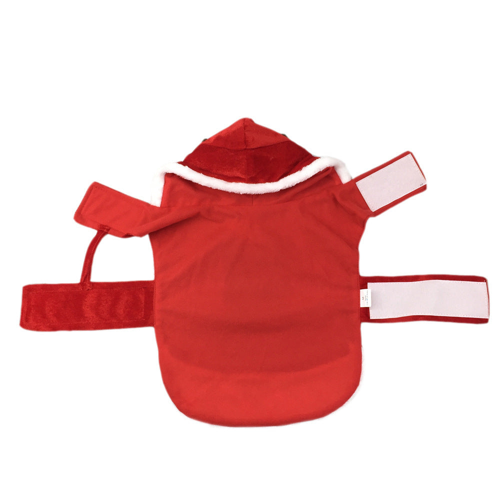 Christmas Reindeer-Rider Pet Costume