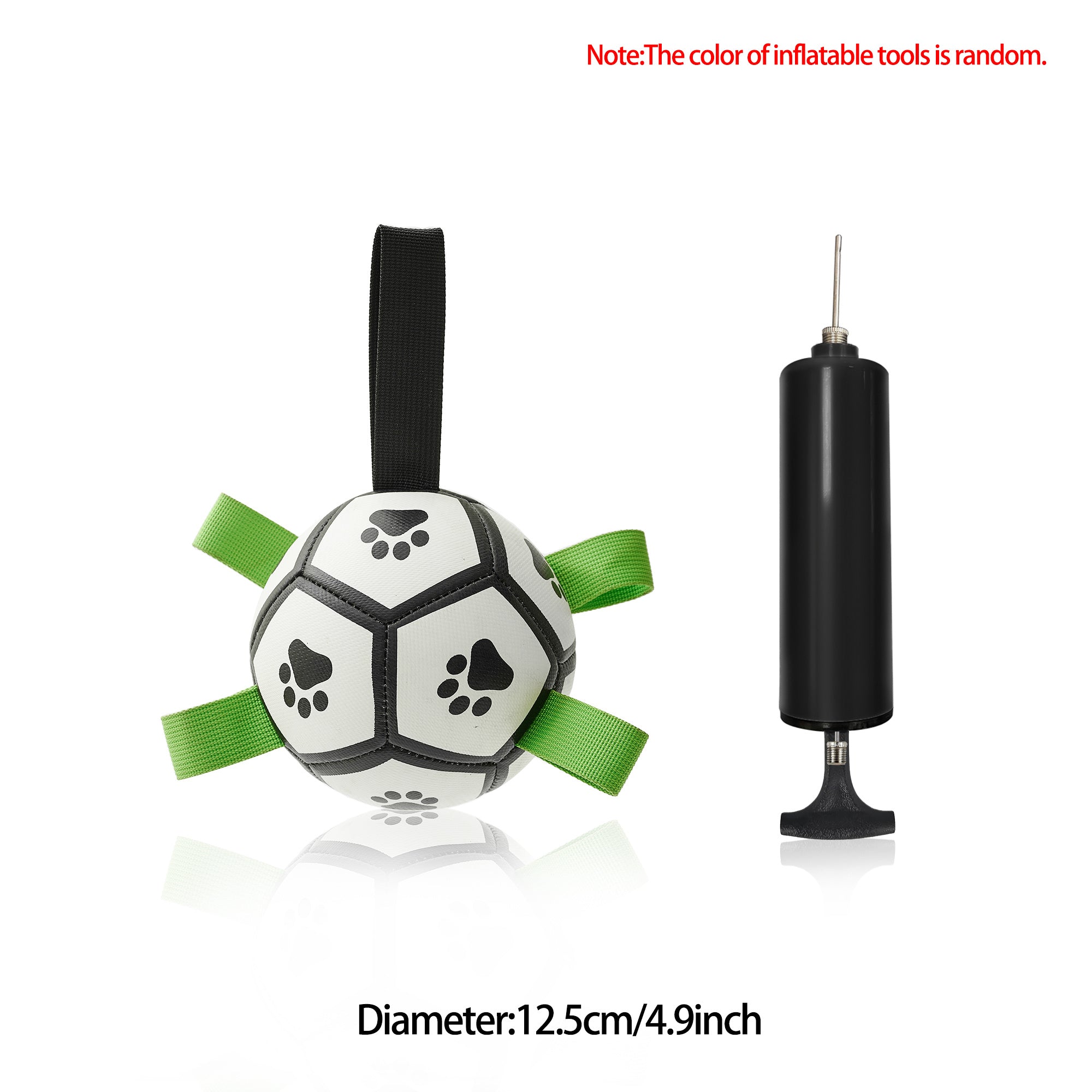 Inflatable Dog Soccer Ball Toy