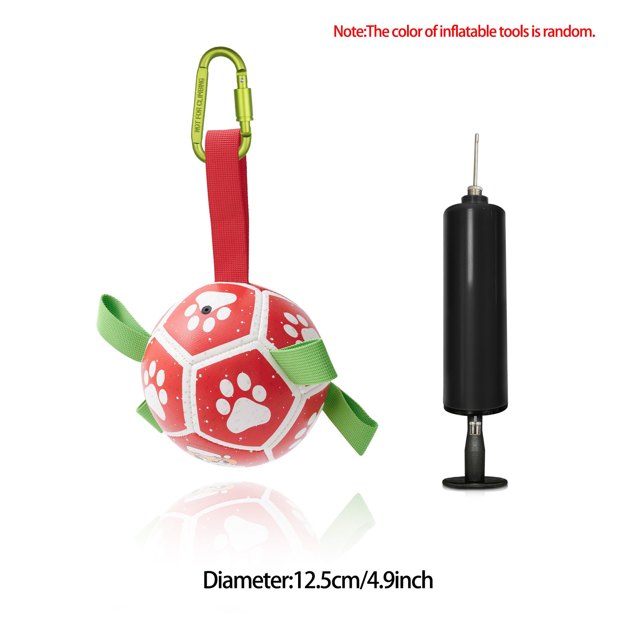Inflatable Dog Soccer Ball Toy