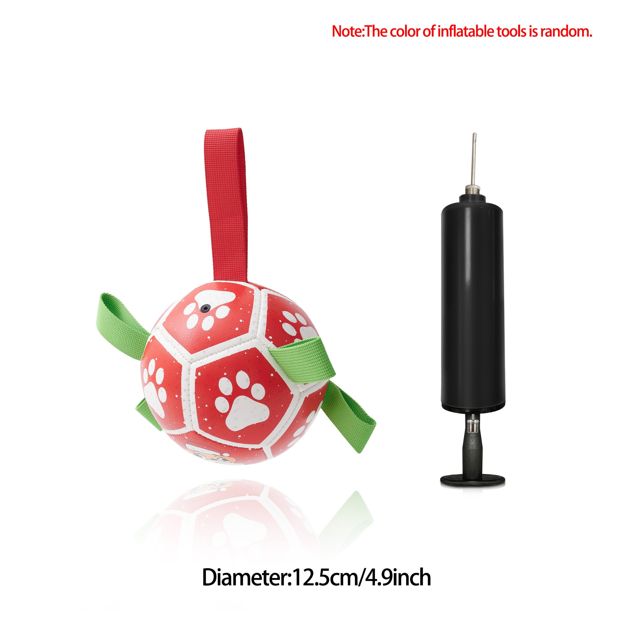 Inflatable Dog Soccer Ball Toy