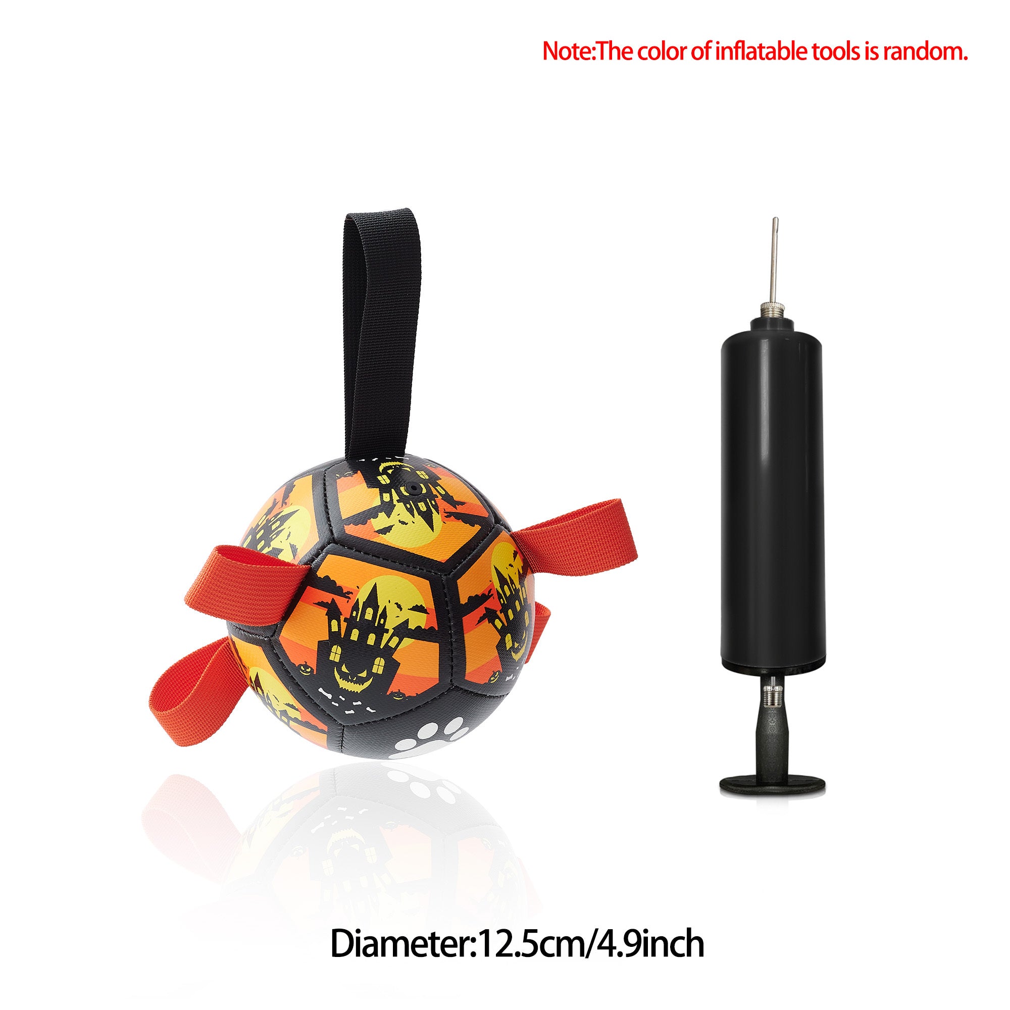 Inflatable Dog Soccer Ball Toy