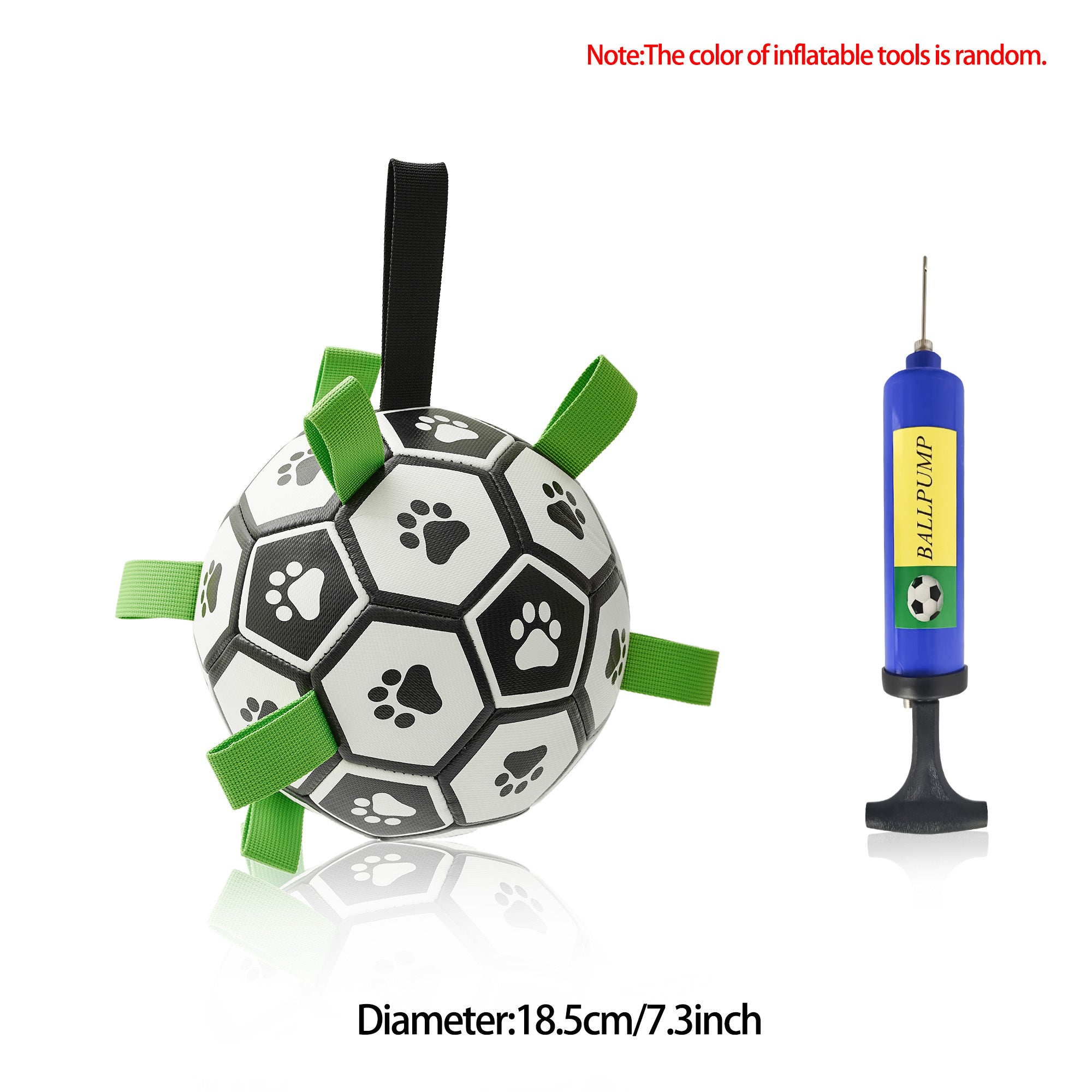 Inflatable Dog Soccer Ball Toy
