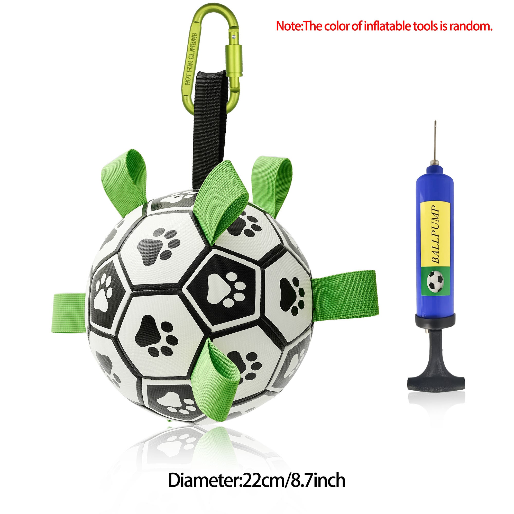 Inflatable Dog Soccer Ball Toy