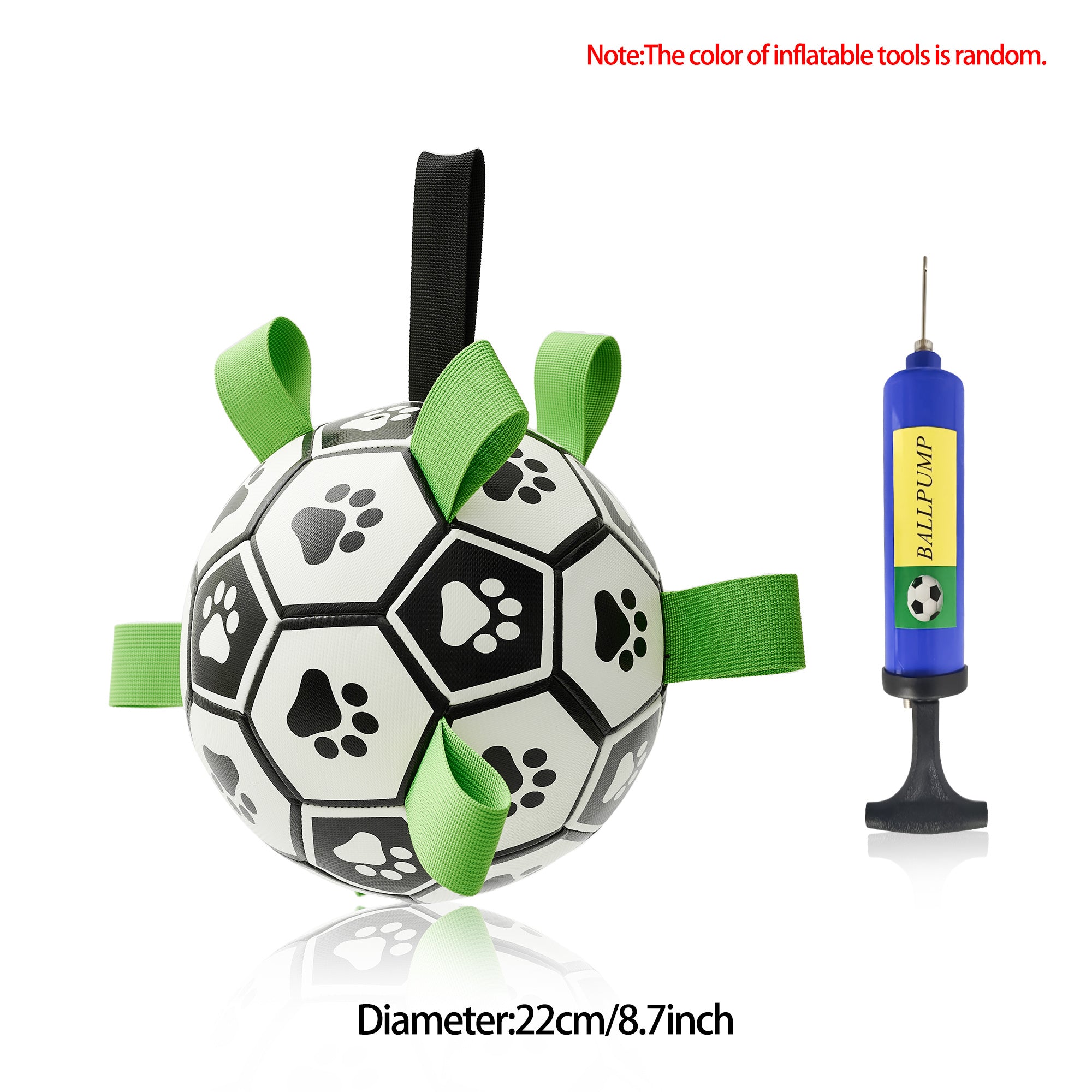 Inflatable Dog Soccer Ball Toy