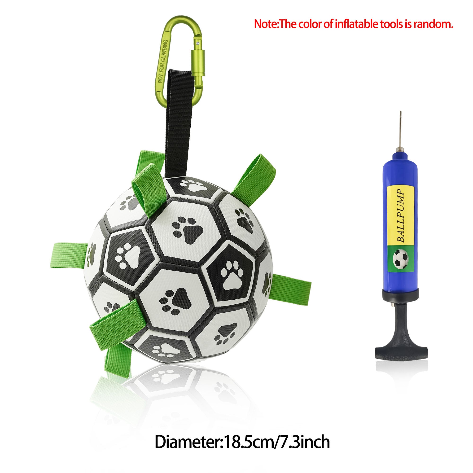 Inflatable Dog Soccer Ball Toy