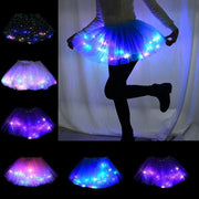 LED Light-Up Sequin Tutu Skirt