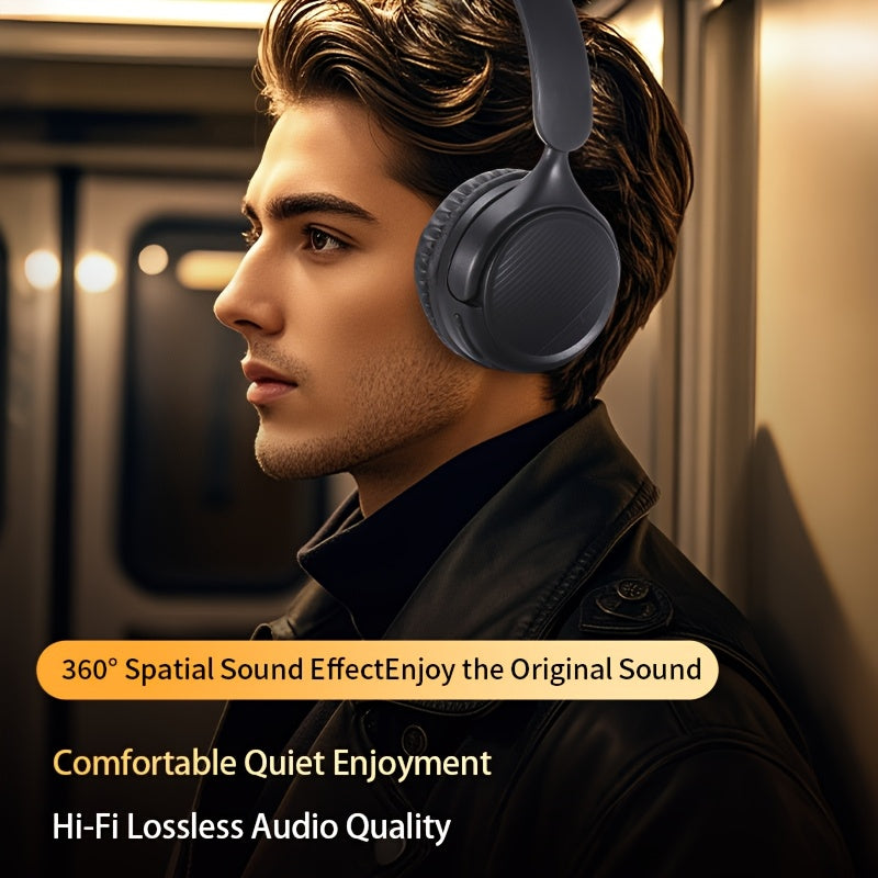 Retro Wireless Over-Ear Gaming Headphones