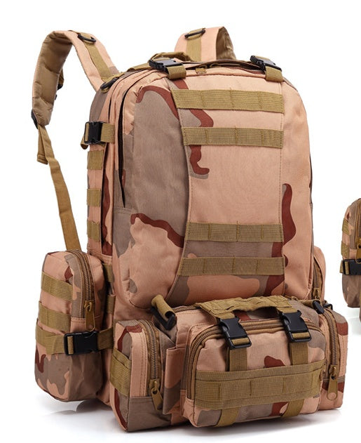 Camo Tactical Travel Backpack