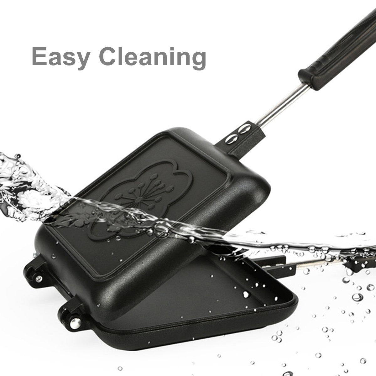 Sandwich Frying Pan for Induction Cooktops