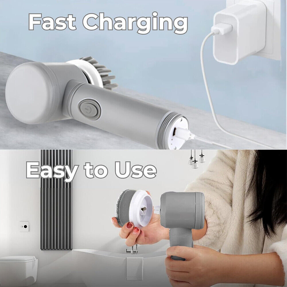 Cordless Electric Spin Scrub Brush