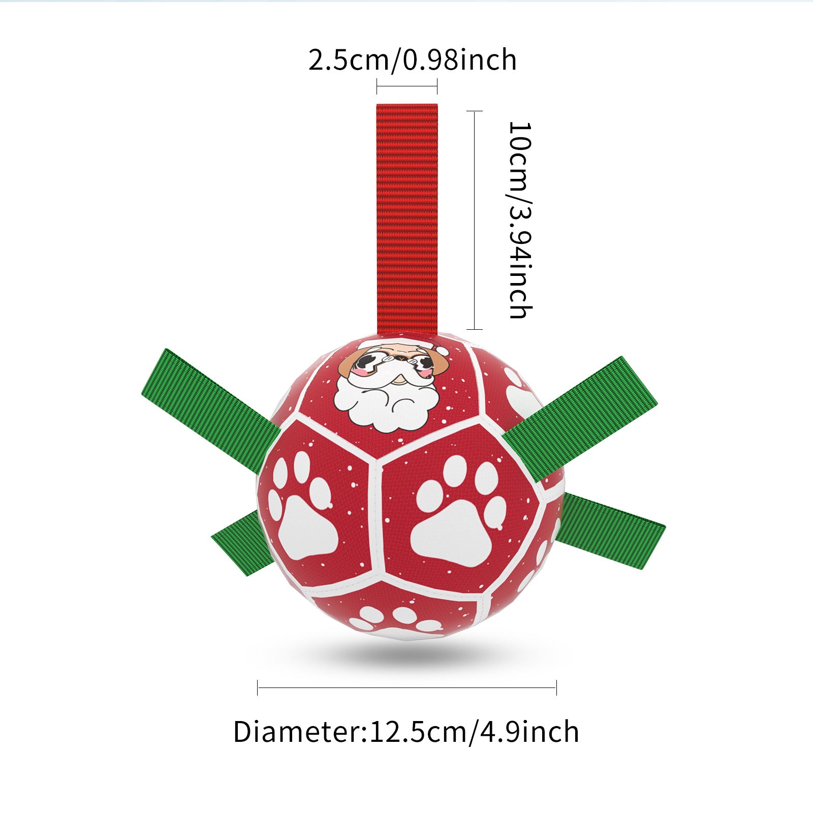 Inflatable Dog Soccer Ball Toy
