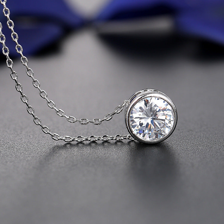 All-Match Bridal Pendant & Earrings Set