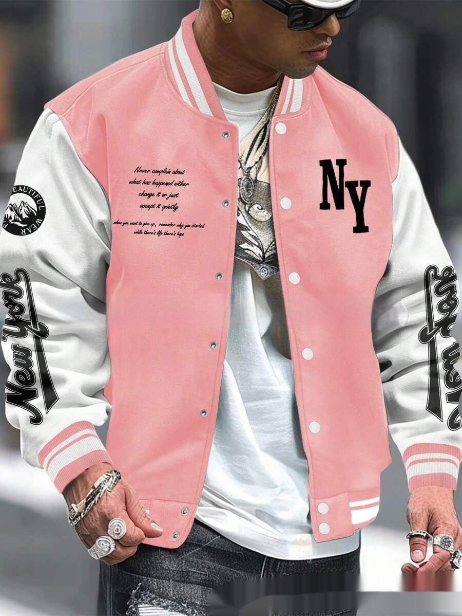 Baseball Uniform Jacket Coat Cardigan