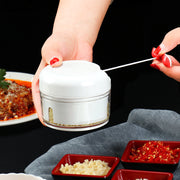 Manual Hand-Crank Meat Grinder