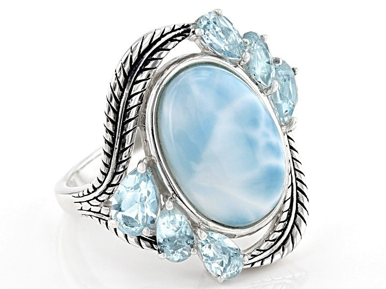 Vintage Shell Statement Ring