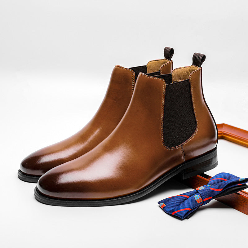 Men's Leather Chelsea Boots