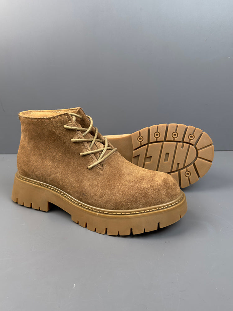 Men's Suede Casual Ankle Boots