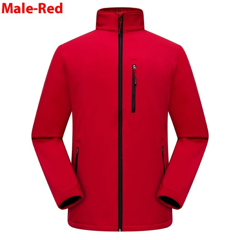 Men's Outdoor Waterproof Single-Layer Jacket