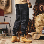 Men's Loose Straight Heavy Cargo Pants