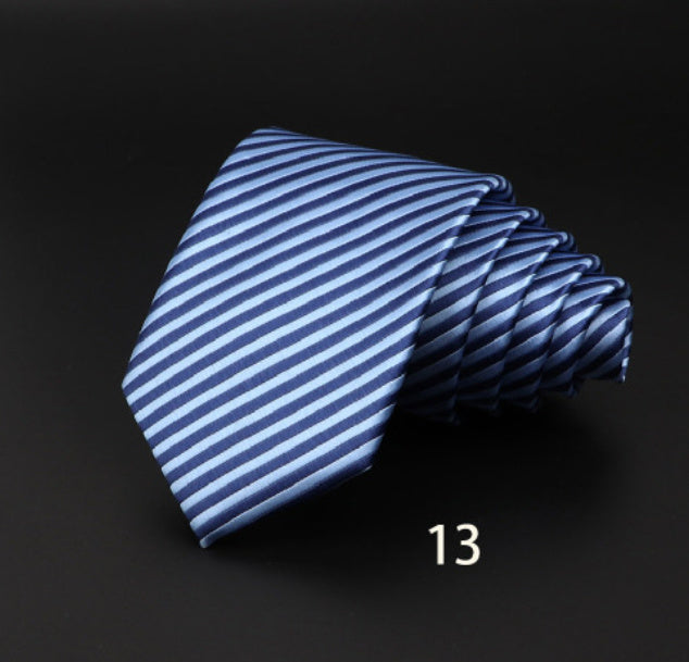Men's Striped British Necktie